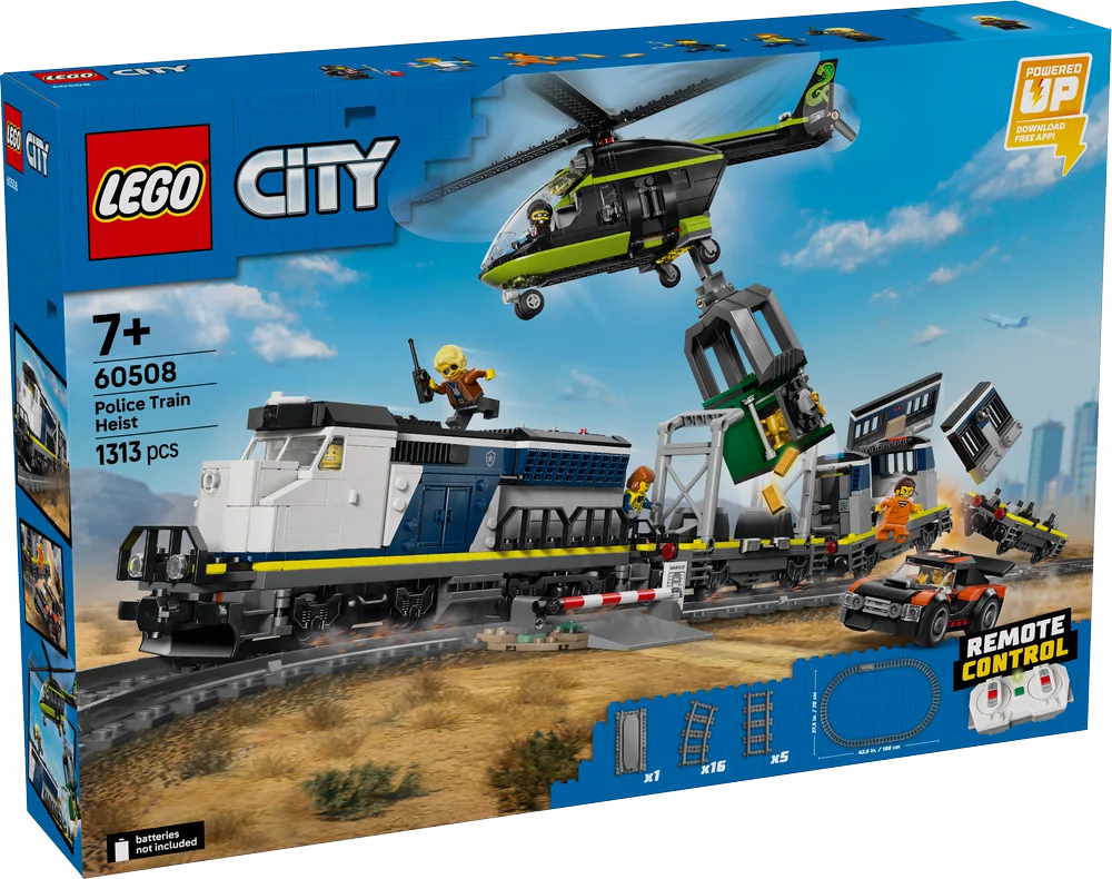 LEGO® City Police Train Heist (60508) doboza